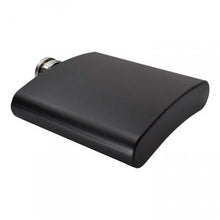 Load image into Gallery viewer, 6oz Matte Black Hip Flask Gift Set with Cups and Funnel - Engrave.ie
