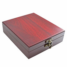 Load image into Gallery viewer, 6OZ WOOD HIP FLASK - DARK - Engrave.ie