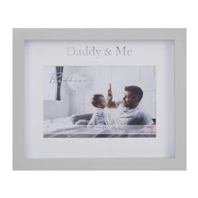 Load image into Gallery viewer, 6" X 4" - BAMBINO DADDY & ME FRAME IN LIDDED GIFT BOX - Engrave.ie