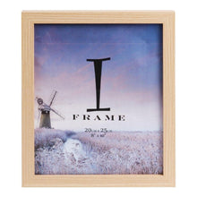 Load image into Gallery viewer, IFRAME WOOD FINISH PHOTO FRAME - Oak Colour - Engrave.ie
