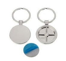 Load image into Gallery viewer, Polished Round Keyring 30mm - Engrave.ie
