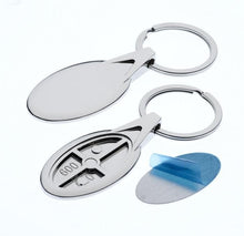 Load image into Gallery viewer, Polished Oval Keyring  20 x 38mm - Engrave.ie
