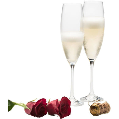 ELEGANCE CHAMPAGNE/ PROSECCO GLASS PAIR - Engrave.ie