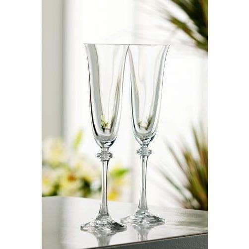 LIBERTY FLUTE GLASS PAIR - Engrave.ie