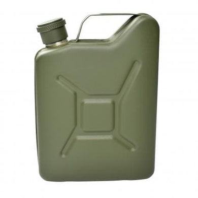 5oz Army Green Jerry Can Hip Flask - Engrave.ie