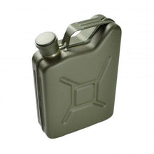 Load image into Gallery viewer, 5oz Army Green Jerry Can Hip Flask - Engrave.ie
