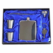 Load image into Gallery viewer, 6OZ LUXURY HIP FLASK GIFT SET - Engrave.ie
