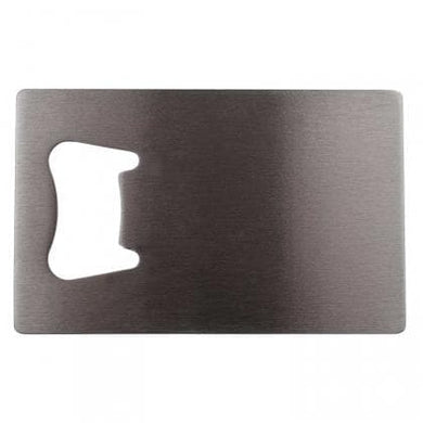 BOTTLE OPENER - RECTANGULAR - SILVER - Engrave.ie