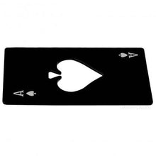 Load image into Gallery viewer, BOTTLE OPENER - RECTANGULAR - BLACK ACE OF SPADES - Engrave.ie
