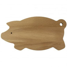 Load image into Gallery viewer, BEECH WOOD - PIG - MEDIUM - CHOPPING BOARD - Engrave.ie
