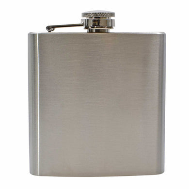 6oz Steel Hip Flask - Engrave.ie