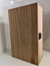 Load image into Gallery viewer, 2 Bottle Wooden Wine Box With 2 Bottles Wine - Engrave.ie
