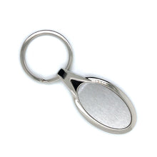 Load image into Gallery viewer, Polished Oval Keyring  20 x 38mm - Engrave.ie
