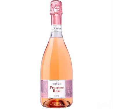 Cornaro Prosecco Rose Spumante Italy & Glasses Set - Engrave.ie