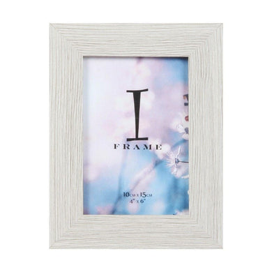 IFRAME WOOD FINISH PHOTO FRAME - Grey Colour - Engrave.ie