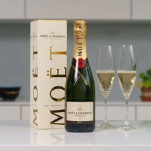 Load image into Gallery viewer, Champagne and Champagne Glass Set - Engrave.ie
